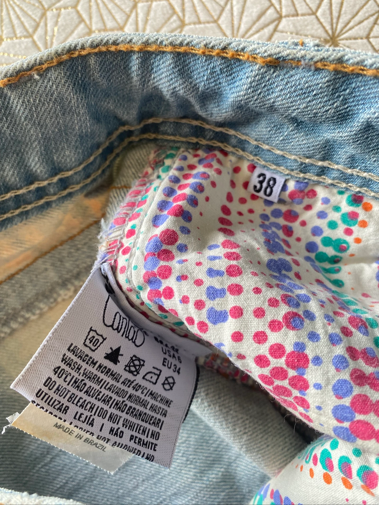 Short de mezclilla – photo 6